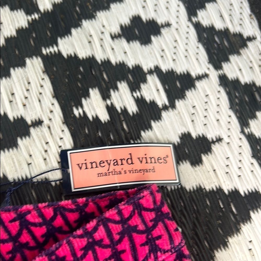 NWT Vineyard Vines Pink and purple corduroy Jeans Size 4 E - Picture 3 of 10